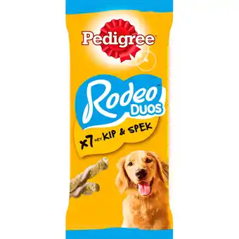 Albert Heijn Pedigree Rodeo hondensnack kip en bacon aanbieding