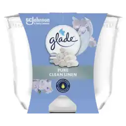 Albert Heijn Glade Geurglas clean linnen raapzaadwas aanbieding