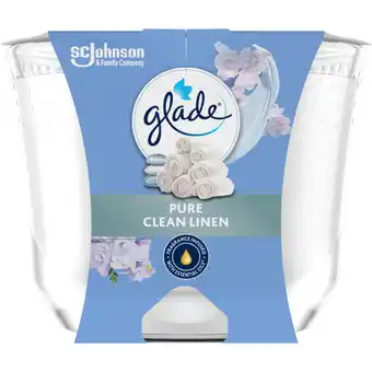Albert Heijn Glade Geurglas clean linnen raapzaadwas aanbieding