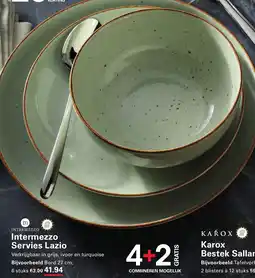 Sligro Intermezzo servies lazio aanbieding