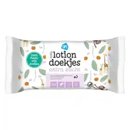 Albert Heijn AH Baby lotiondoekjes extra zacht aanbieding