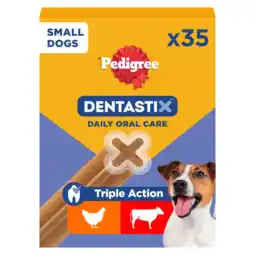 Albert Heijn Pedigree Dentastix kleine hond 5+10 kg 35-pack aanbieding