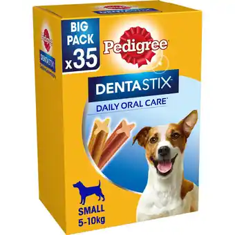 Albert Heijn Pedigree Dentastix kleine hond 5+10 kg 35-pack aanbieding