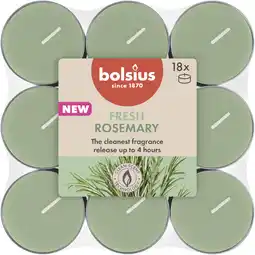 Albert Heijn Bolsius Geurtheelichten 4u true scent rozemarijn aanbieding