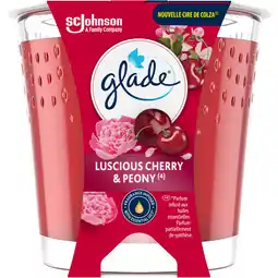 Albert Heijn Glade Geurglas cherry and peony raapzaadwas aanbieding