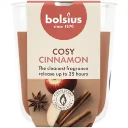 Albert Heijn Bolsius True scents geurglas apple cinnamon 8cm aanbieding
