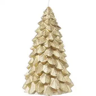 Albert Heijn AH Excellent Vormkaars boom goud aanbieding