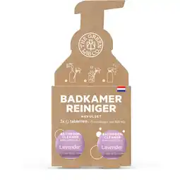 Albert Heijn The Green Lab Co. Badkamerreiniger tablet lavendel aanbieding