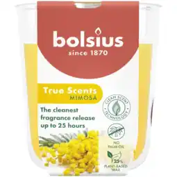 Albert Heijn Bolsius True scents geurglas mimosa 8cm aanbieding