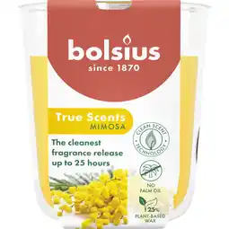 Albert Heijn Bolsius True scents geurglas mimosa 8cm aanbieding