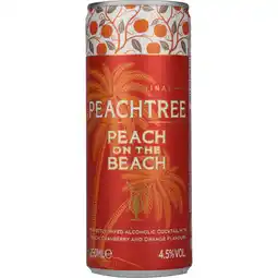 Albert Heijn Peachtree Peach on the beach aanbieding