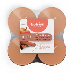 Albert Heijn Bolsius Maxi geurtheelichten appel kaneel aanbieding