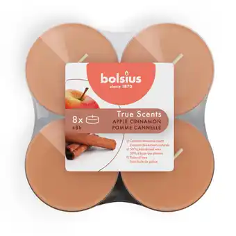 Albert Heijn Bolsius Maxi geurtheelichten appel kaneel aanbieding