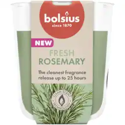 Albert Heijn Bolsius Geurglas true scents rozemarijn aanbieding