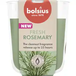 Albert Heijn Bolsius Geurglas true scents rozemarijn aanbieding