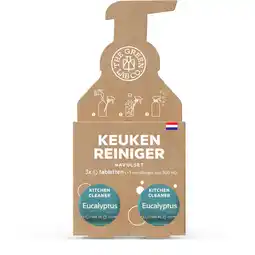 Albert Heijn The Green Lab Co. Keukenreiniger tablet eucalyptus aanbieding