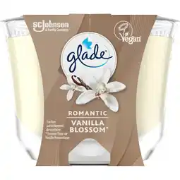Albert Heijn Glade Kaars romantic vanilla blossom aanbieding