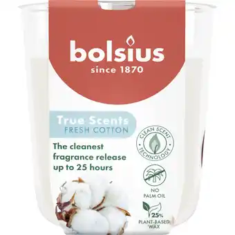 Albert Heijn Bolsius True scents geurglas fresh cotton 8cm aanbieding