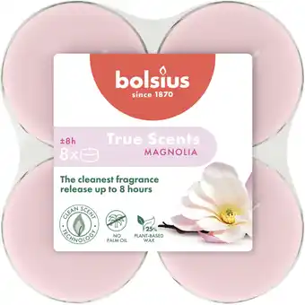 Albert Heijn Bolsius Geurktheelicht maxi true scents magnolia aanbieding