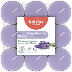 Albert Heijn Bolsius Geurtheelichten true scents lavender aanbieding