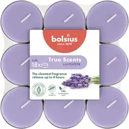 Albert Heijn Bolsius Geurtheelichten true scents lavender aanbieding