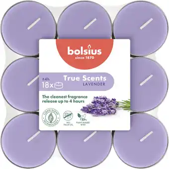 Albert Heijn Bolsius Geurtheelichten true scents lavender aanbieding