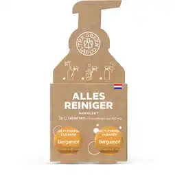 Albert Heijn The Green Lab Co. Allesreiniger tablet bergamot aanbieding