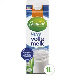 Albert Heijn Campina Volle melk aanbieding