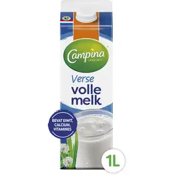 Albert Heijn Campina Volle melk aanbieding