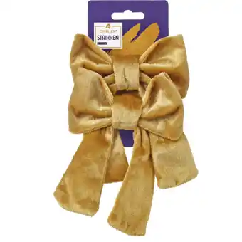 Albert Heijn AH Excellent Strik goud aanbieding