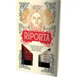 Albert Heijn Riporta Primitivo & Sangiovese Giftpack aanbieding