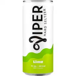 Albert Heijn Viper Hard seltzer lime aanbieding