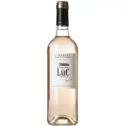 Albert Heijn Domaine de Luc Cabernet Sauvignon rosé aanbieding