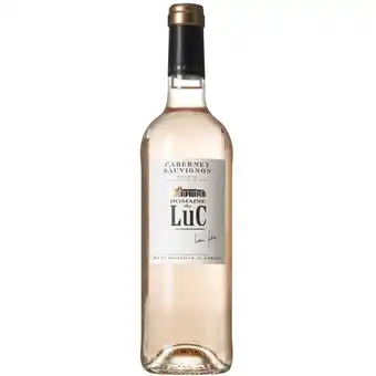 Albert Heijn Domaine de Luc Cabernet Sauvignon rosé aanbieding