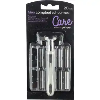 Albert Heijn Care Men compleet scheermes aanbieding