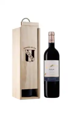 Albert Heijn Cune Rioja Reserva geschenkverpakking aanbieding