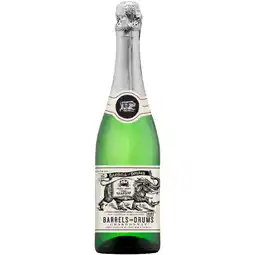 Albert Heijn Barrels and drums Sparkling Alcoholvrij aanbieding