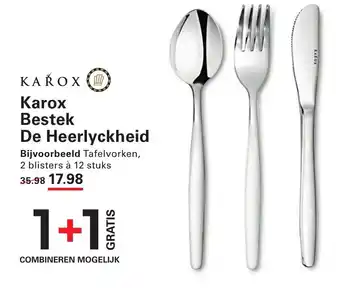 Sligro Karox bestek de heerlyckheid aanbieding