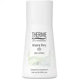 Albert Heijn Therme Anti transpirant Zen white lotus spray aanbieding