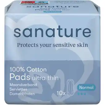 Albert Heijn Sanature Maandverband normaal aanbieding