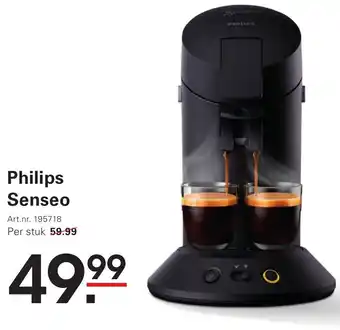 Sligro Philips senseo aanbieding