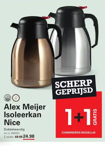 Sligro Alex meijer isoleerkan nice aanbieding