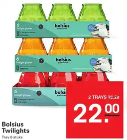 Sligro Bolsius twilights aanbieding