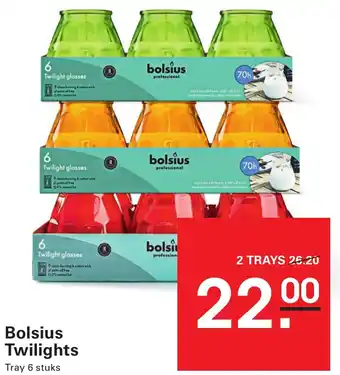 Sligro Bolsius twilights aanbieding