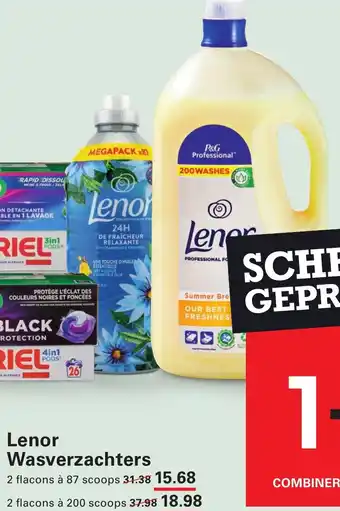 Sligro Lenor wasverzachters aanbieding