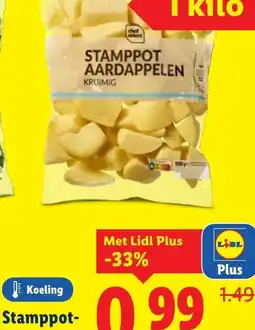 Lidl Stamppotaardappels aanbieding