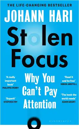 Amazon Stolen Focus: Why You Can't Pay Attention aanbieding