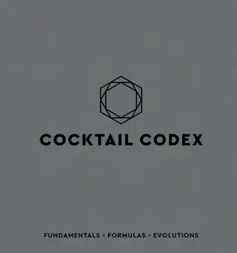 Amazon Cocktail Codex: Fundamentals, Formulas, Evolutions [A Cocktail Recipe Book] aanbieding