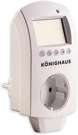 Amazon Könighaus thermostaat - programmering voor 7 dagen en met open raam detectie aanbieding