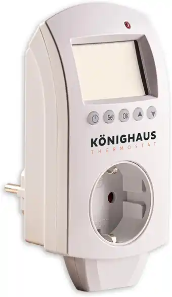Amazon Könighaus thermostaat - programmering voor 7 dagen en met open raam detectie aanbieding